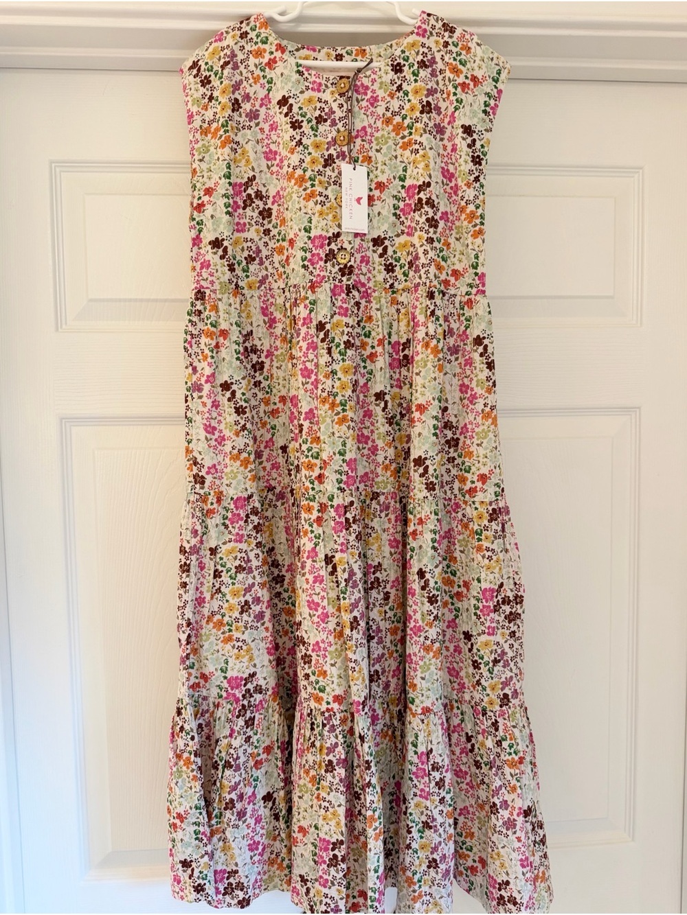 NWT Pink Chicken Girls Rue Dress size 14